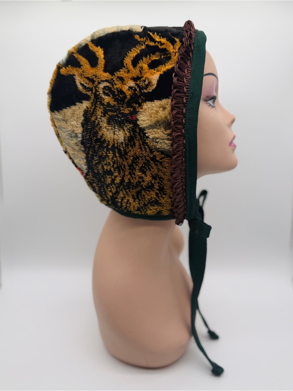 Deer & Doe Bonnet Hood
